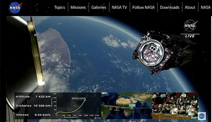 NASA dünyanın en büyük uzay teleskobu James Webb'i uzaya fırlattı - 3
