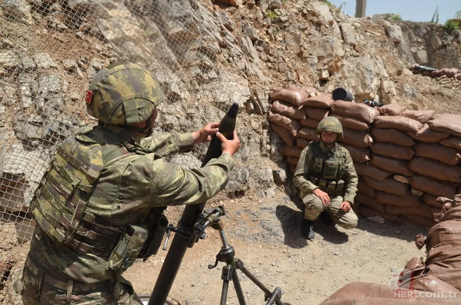 Teröristlerin korkulu rüyası hudut kartallarından Pençe harekatına tam destek 10