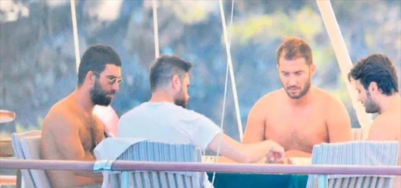 Arda Turan günlüğü 22 bin TL'lik teknede!