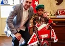Küçük Abdullaha emniyetten anlamlı sürpriz