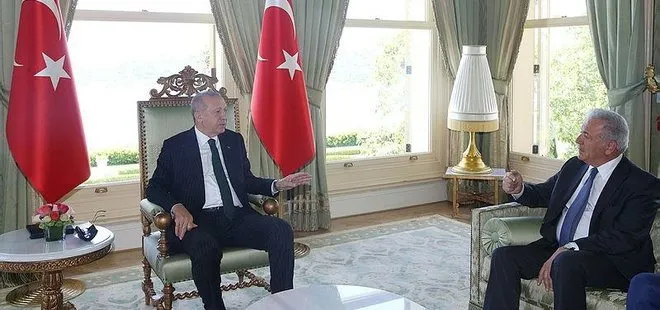 Başkan Erdoğan, Dimitris Avramopoulos’u kabul etti