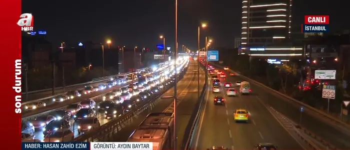 İstanbul’da bayram göçü başladı! Köprü ve ana yollarda trafik yoğunluğu