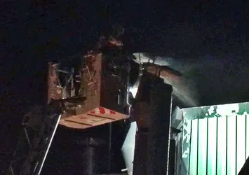 Silivri'de çikolata fabrikasında yangın: Küçük çaplı hasar oluştu