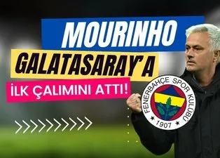 Mourinho Galatasaray’a ilk çalımını attı! Fred’in yanına kaplan geliyor