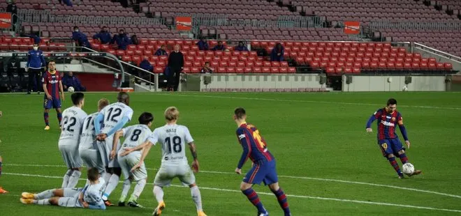 Barcelona Valencia maçında 4 gol | Messi Pele’nin rekoruna ortak oldu