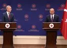 Bakan Çavuşoğlu ile NATO Genel Sekreteri Jens Stoltenbergden önemli açıklamalar