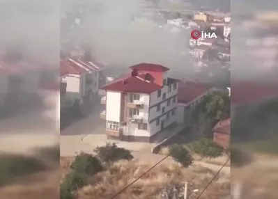 Vezirköprü’de ev yangını