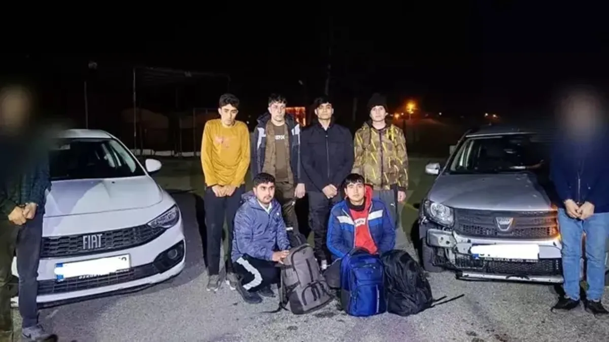 Tekirdağ'da 6 kaçak göçmen yakalandı
