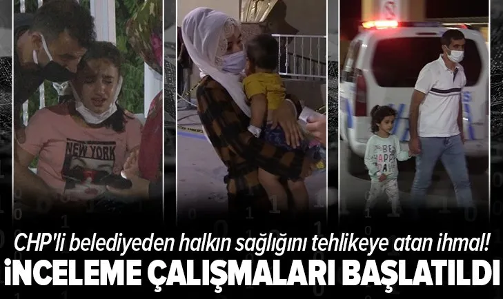 Onlarca kişi hastaneye kaldırıldı! Halkın sağlığını tehlikeye atan ihmal! İzmir İl Sağlık Müdürlüğü çalışmalara başladı
