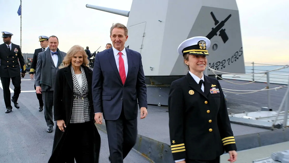 ABD savaş gemisi İstanbul Boğazı'na demirledi! ABD Büyükelçisi Jeff Flake'den Türkiye sözleri: "Çok iyi bir müttefikimiz"