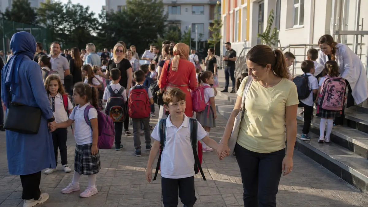 Uyum haftasında öğrencilerin okul ortamına alışması hedefleniyor.