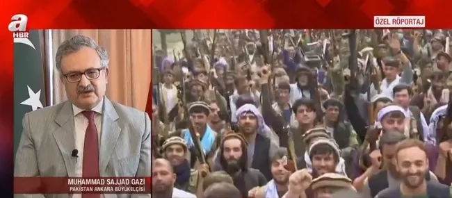 Pakistan Büyükelçisi Sajjad Gazi A Haber’de! Afganistan’daki göç dalgası: Bütün ülkeler üzerine düşeni yapmalı - 9