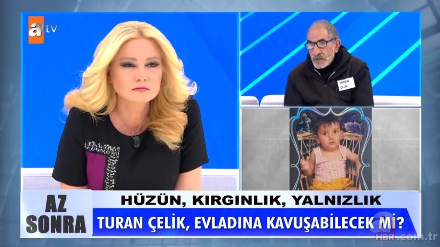 33 yıllık hasret Müge Anlı’da bitti! Turan Çelik oğluna canlı yayında kavuştu! Dede torunun kucaklaşması gözyaşlarına boğdu 16