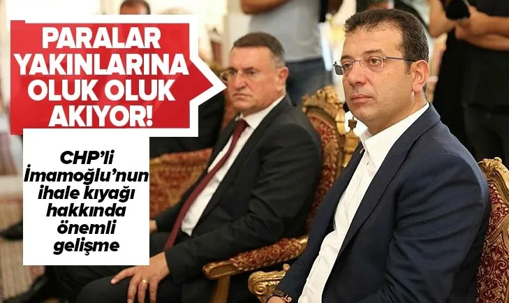 Son dakika haberi | CHP’li Ekrem İmamoğlu kaynakları yakınlarına aktarıyordu! İnceleme başlatıldı