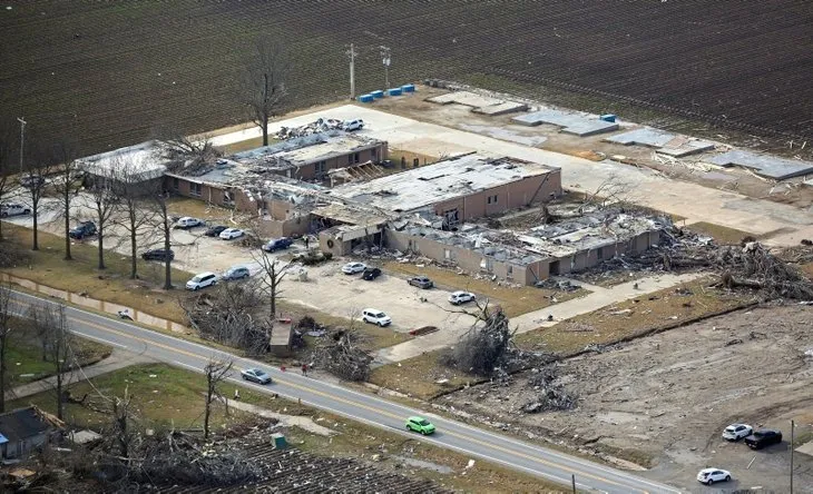 5 eyaleti yıktı geçti! Öncesi ve sonrası fotoğrafları ABD’deki felaketi gözler önüne serdi