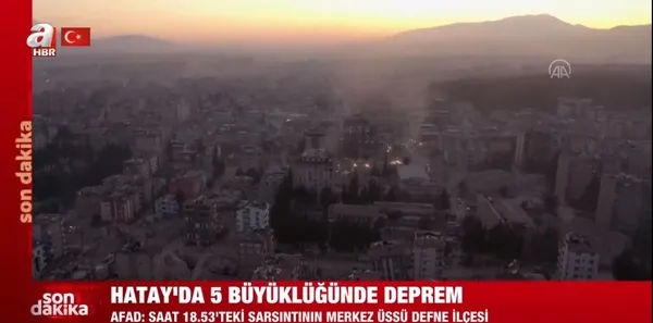 AFAD: Hatay'da deprem meydana geldi | 2023 son depremler - 4
