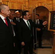 Başkan Erdoğan Minyatürlerle Osmanlı Devri Türk Okçuluğu sergisini ziyaret etti