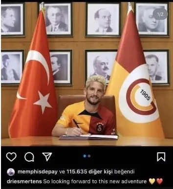 Memphis Depay’dan Galatasaray hamlesi! Sarı kırmızılı taraftarlar ayağa kalktı! Mesaj yağmuruna tutuldu...