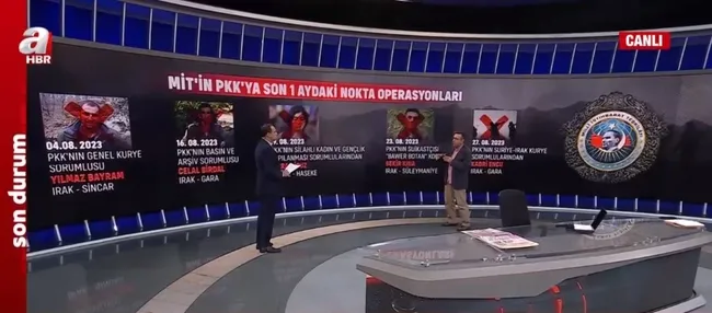 MİT’ten 1 ayda müthiş operasyonlar! Son bir ayda PKK elebaşlarına tek tek çizik atıldı