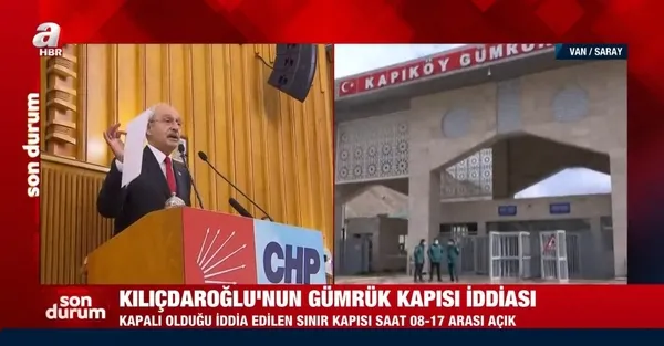 CHP Genel Başkanı Kılıçdaroğlu'nun yalanı A Haber canlı yayınında çöktü - 1