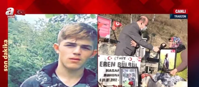 İyi ki doğdun Eren Bülbül! A Haber unutmadı ve annesini mezarı başında yalnız bırakmadı - 1