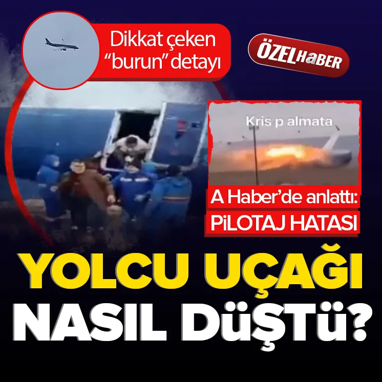 Yolcu uçağı nasıl düştü?