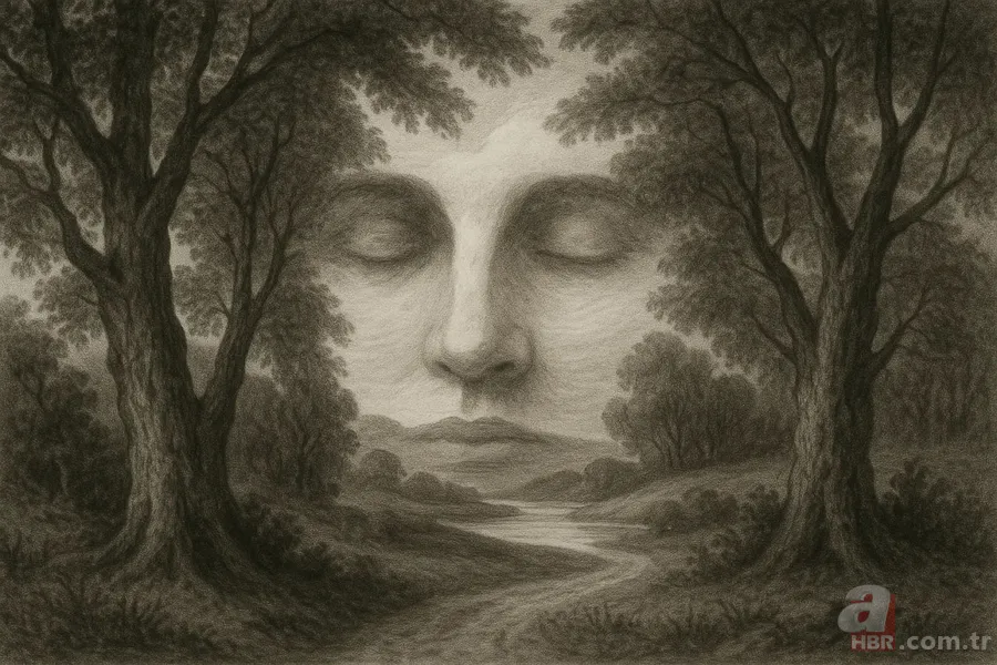 Kişilik testi | İlk ne gördünüz: Ağaç mı yüz mü? Cevabınız düşünme biçiminizi açığa çıkarıyor 1