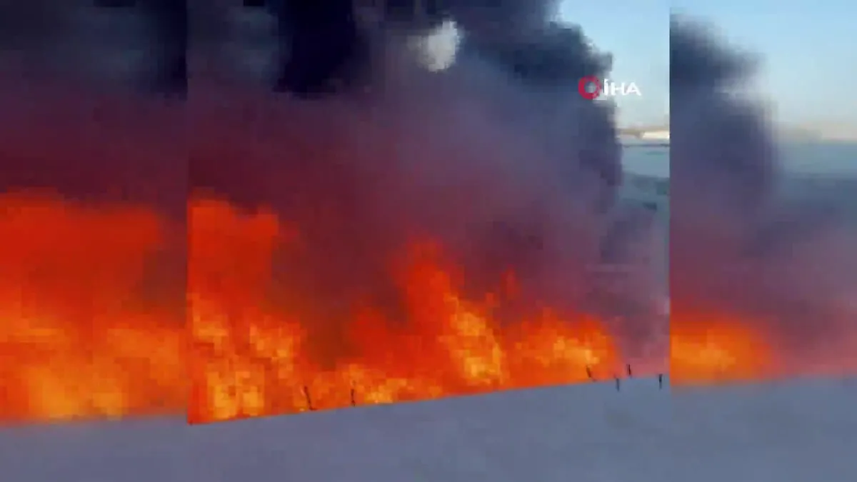 Tekirdağ'da kimya fabrikasında yangın!