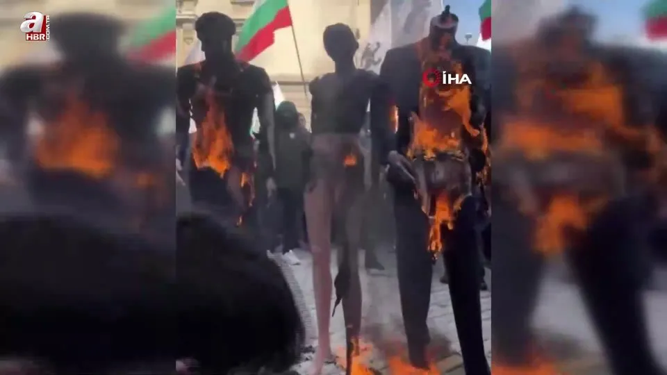 Bulgaristan’da euro karşıtı protestocular AB binasına girmeye çalıştı!