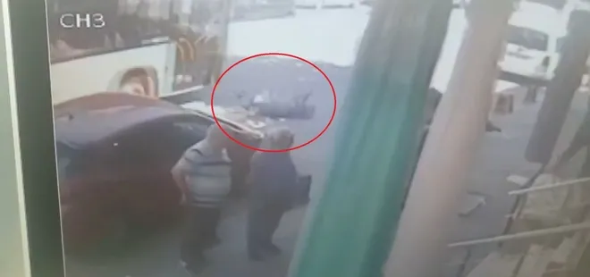 Bağcılar'da İETT otobüsünün kadına çarptı! Hayati tehlikesi var!