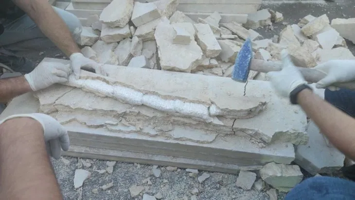 Liman'da büyük operasyon! Betonun içinden çıktı! 313 milyon TL değerinde...
