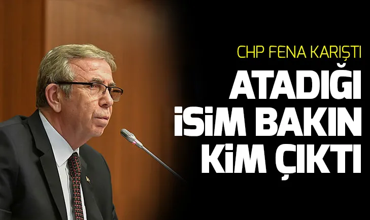 Mansur Yavaş’ın atadığı isim CHPyi karıştırdı