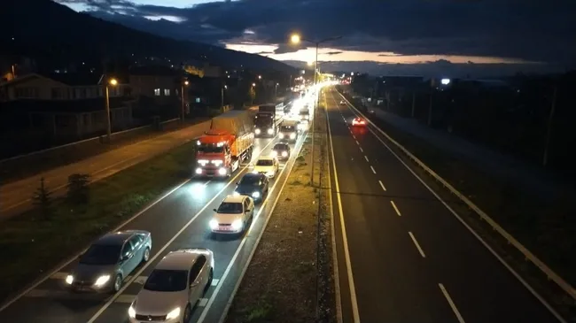 Bolu Dağı kesimi Ankara istikametinde trafik durma noktasına geldi - 2