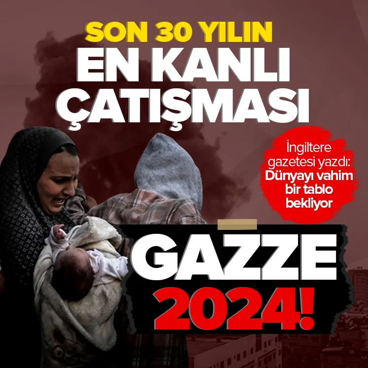 Gazze nüfusu hakkında vahim tablo!
