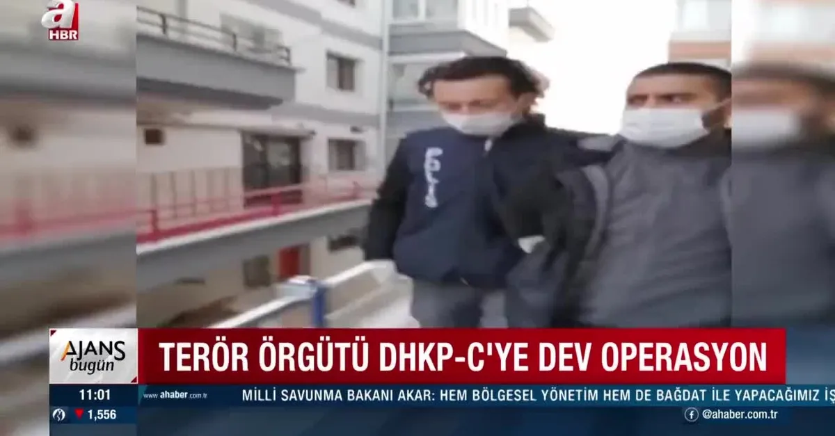 Ankara'da terör örgütü DHKP-C'ye dev operasyon: 3 gözaltı
