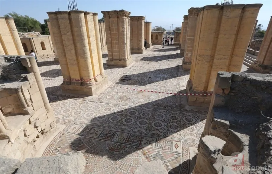 Dünyanın en büyük mozaik tablosu Filistin'de açıldı 1