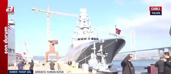 Donanmada gurur günü! Başkan Erdoğan da katıldı | Mavi Vatan’a taze kan: TCG Derya