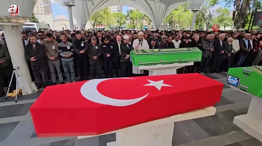Gazi polis Kaya, son yolculuğuna uğurlandı