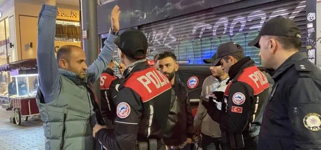 Beyoğlu’nda polis ekiplerinden Şok Uygulaması! 10 kişi gözaltına alındı