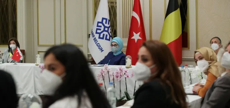 Son dakika: Emine Erdoğan Brüksel'de Maarif Vakfının istişare toplantısına katıldı