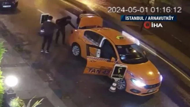 İstanbul’da ilginç trafik kazaları