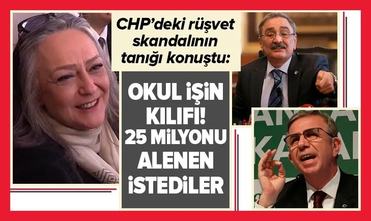 CHP'li Sibel Aygün rüşvet skandalını anlattı: Mansur Yavaş 5 milyon lirayı kabul etmedi