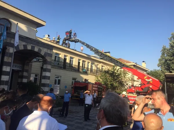 Son dakika | Gaziantep'te özel bir hastanede yangın çıktı! - 1
