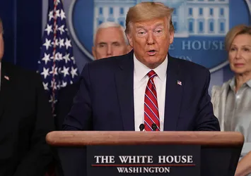 Son dakika: Trump'tan koronavirüs açıklaması