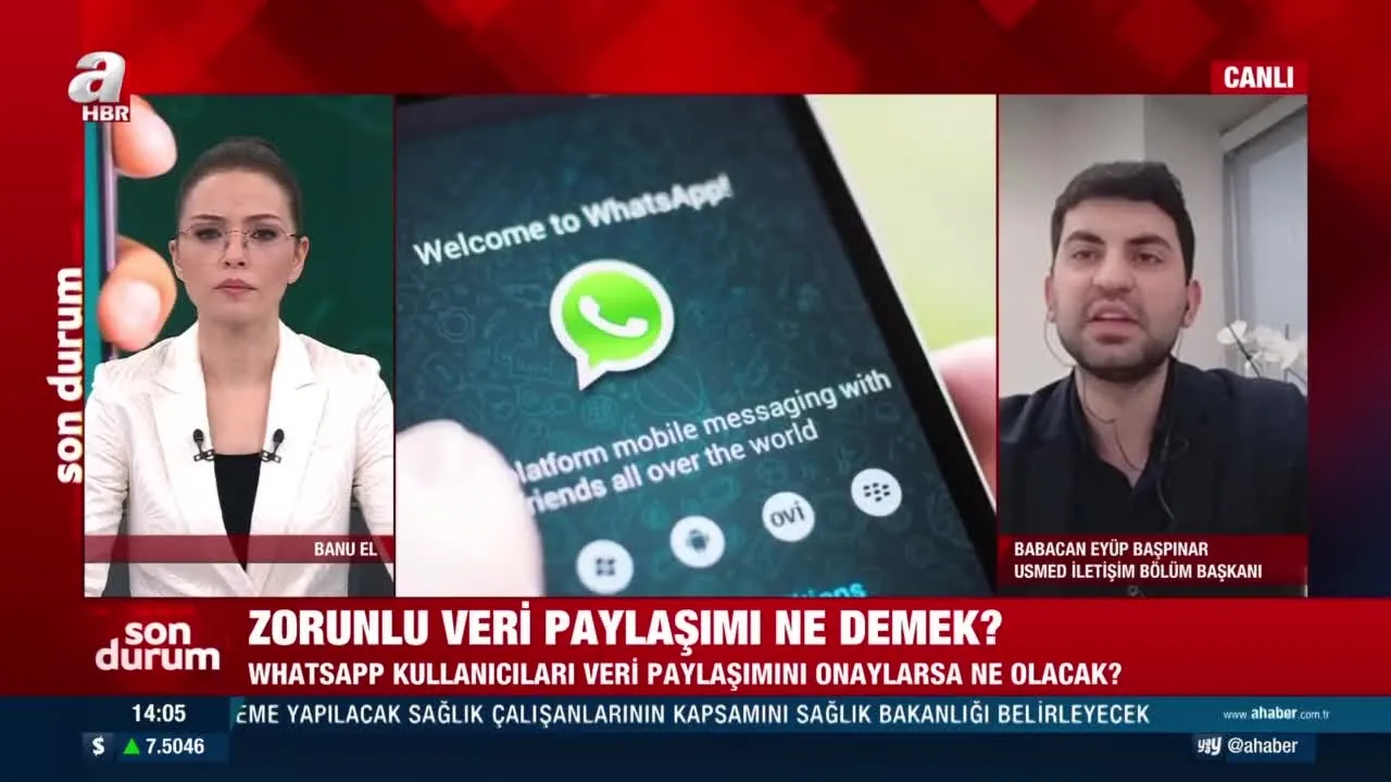 WhatsApp sözleşmesini imzalayanlar dikkat! Uzman isim A Haber canlı yayınında tüm sorulara yanıt verdi
