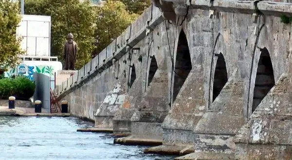 450 yıllık Kanuni Sultan Süleyman Köprüsü küllerinden doğuyor - 2