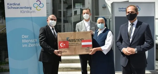 Türkiye’den Avusturya’ya 20.000 cerrahi maske!