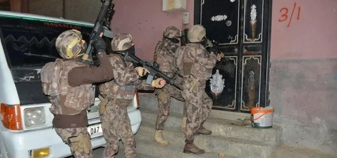 Adana’da yapılan terör operasyonunda 8 şüpheli yakalandı