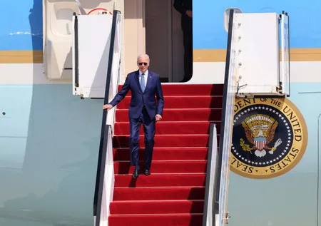 ABD Başkanı Joe Biden İsrail'de