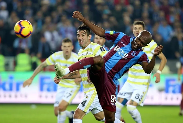 Trabzonspor Fenerbahçe maçından görüntüler